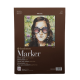 Strathmore A3 Pad Marker ( 27.9X35.6 CM x 15 sheets) 300 g/m2 silky smooth surface white paper color 400 Series Heavyweight (14*11 IN)